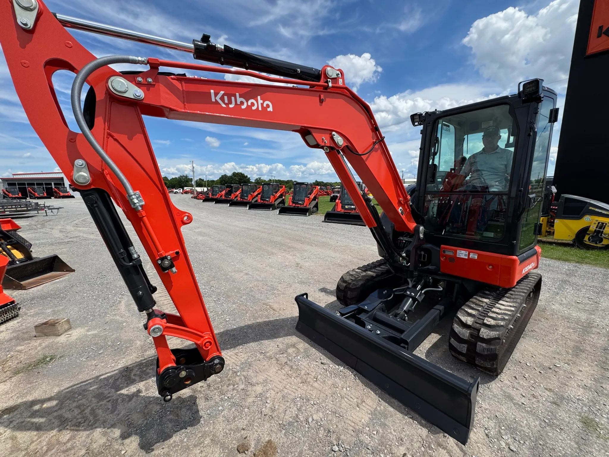 Kubota KX040-5 — Excavateurs | Riou Machineries