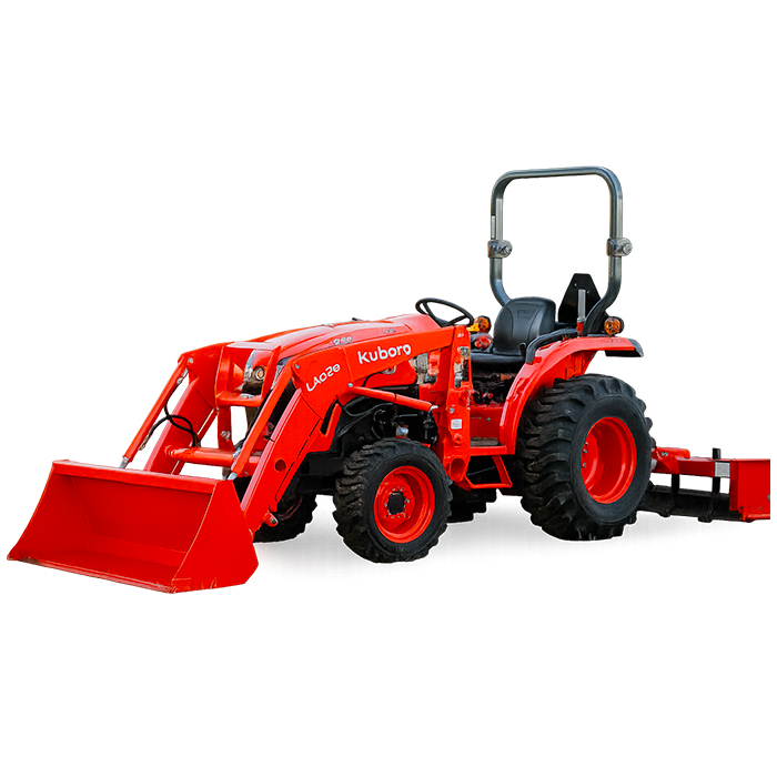 Kubota Tractor 30hp 4x4 L2800d W/ Loader - — Tracteur | Riou Machineries